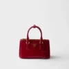 Bolso mini Prada Galleria de piel Saffiano charolada Bolso mini Prada Galleria de piel Saffiano charolada