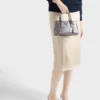 Bolso mini Prada Galleria de piel Saffiano charolada Bolso mini Prada Galleria de piel Saffiano charolada