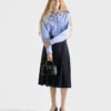 Bolso mini Prada Galleria de piel Saffiano charolada Bolso mini Prada Galleria de piel Saffiano charolada