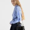 Bolso mini Prada Galleria de piel Saffiano charolada Bolso mini Prada Galleria de piel Saffiano charolada