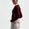 Bolso mini Prada Galleria de piel Saffiano charolada Bolso mini Prada Galleria de piel Saffiano charolada