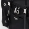 Bolso para mascotas de Re-Nylon y cuero Saffiano Bolso para mascotas de Re-Nylon y cuero Saffiano