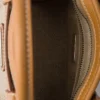 Bolso pequeño Bonnie de Prada en lino y cuero Bolso pequeño Bonnie de Prada en lino y cuero