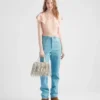 Bolso pequeño de cuero con flecos Prada Galleria Bolso pequeño de cuero con flecos Prada Galleria