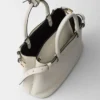 Bolso pequeño de cuero con hebilla y doble correa de Prada Bolso pequeño de cuero con hebilla y doble correa de Prada