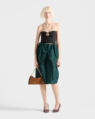 Bolso pequeño de cuero Prada Tumulte