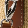 Bolso pequeño de ganchillo y cuero Bolso pequeño de ganchillo y cuero