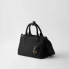 Bolso pequeño de lona de algodón Prada Jardiniare Bolso pequeño de lona de algodón Prada Jardiniare