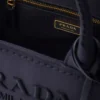 Bolso pequeño de lona de algodón Prada Jardiniare Bolso pequeño de lona de algodón Prada Jardiniare