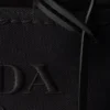 Bolso pequeño de lona de algodón Prada Jardiniare Bolso pequeño de lona de algodón Prada Jardiniare