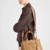 Bolso pequeño de lona de algodón Prada Jardiniare Bolso pequeño de lona de algodón Prada Jardiniare