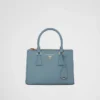 Bolso pequeño de piel de avestruz Prada Galleria Bolso pequeño de piel de avestruz Prada Galleria