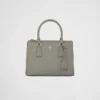 Bolso pequeño de piel de avestruz Prada Galleria Bolso pequeño de piel de avestruz Prada Galleria