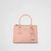 Bolso pequeño de piel de avestruz Prada Galleria Bolso pequeño de piel de avestruz Prada Galleria