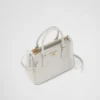 Bolso pequeño de piel de avestruz Prada Galleria Bolso pequeño de piel de avestruz Prada Galleria