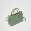 Bolso pequeño de piel de avestruz Prada Galleria Bolso pequeño de piel de avestruz Prada Galleria