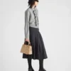 Bolso pequeño doble de piel Saffiano de Prada Double Bolso pequeño doble de piel Saffiano de Prada Double