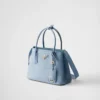 Bolso pequeño doble de piel Saffiano de Prada Double Bolso pequeño doble de piel Saffiano de Prada Double