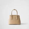 Bolso pequeño doble de piel Saffiano de Prada Double Bolso pequeño doble de piel Saffiano de Prada Double