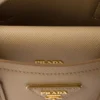 Bolso pequeño doble de piel Saffiano de Prada Double Bolso pequeño doble de piel Saffiano de Prada Double