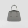 Bolso pequeño doble de piel Saffiano de Prada Double Bolso pequeño doble de piel Saffiano de Prada Double