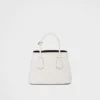 Bolso pequeño doble de piel Saffiano de Prada Double Bolso pequeño doble de piel Saffiano de Prada Double