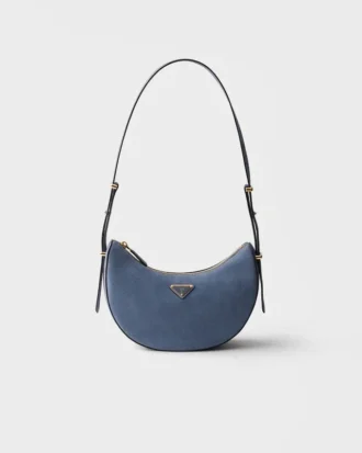 Bolso pequeño Prada Arqua de piel de nubuck