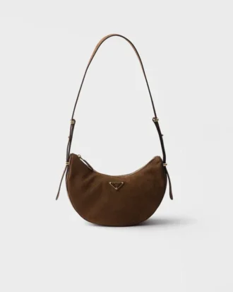 Bolso pequeño Prada Arqua de piel de nubuck