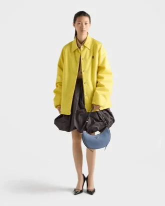 Bolso pequeño Prada Arqua de piel de nubuck