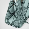 Bolso pequeño Prada Galleria de piel de pitón Bolso pequeño Prada Galleria de piel de pitón