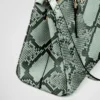 Bolso pequeño Prada Galleria de piel de pitón Bolso pequeño Prada Galleria de piel de pitón