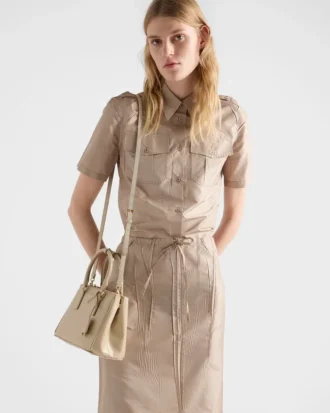 Bolso pequeño Prada Galleria de piel Saffiano charolada