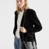 Bolso pequeño Prada Galleria de piel Saffiano charolada Bolso pequeño Prada Galleria de piel Saffiano charolada