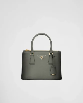 Bolso pequeño Prada Galleria de piel Saffiano Ombra
