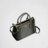 Bolso pequeño Prada Galleria de piel Saffiano Ombra Bolso pequeño Prada Galleria de piel Saffiano Ombra