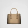 Bolso pequeño Prada Galleria de piel Saffiano Ombra Bolso pequeño Prada Galleria de piel Saffiano Ombra