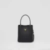 Bolso pequeño Prada Panier de piel Saffiano