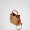 Bolso pequeño Prada Panier de piel Saffiano Bolso pequeño Prada Panier de piel Saffiano