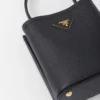 Bolso pequeño Prada Panier de piel Saffiano