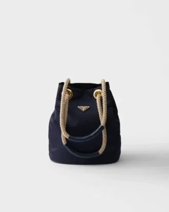 Bolso pequeño tipo cubo Prada Mariner Re-Nylon