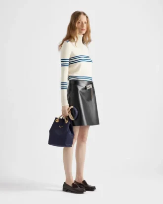 Bolso pequeño tipo cubo Prada Mariner Re-Nylon