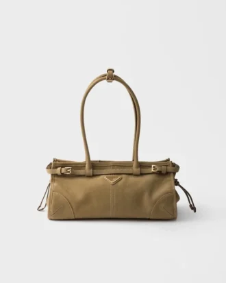 Bolso Prada Bonnie mediano de piel de nubuck