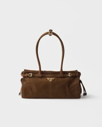 Bolso Prada Bonnie mediano de piel de nubuck