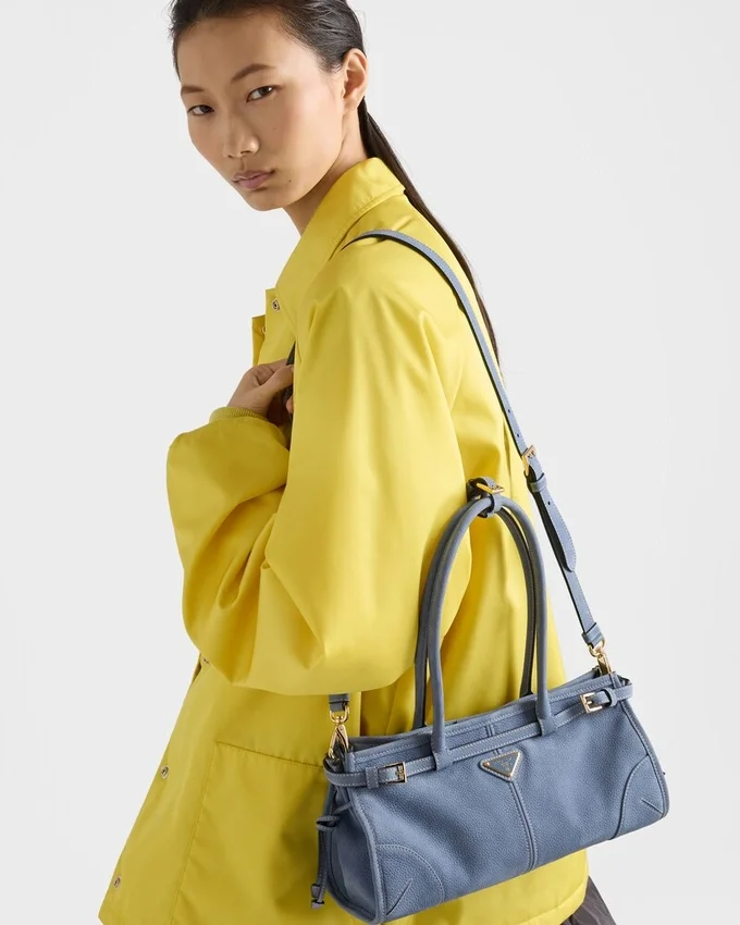 Bolso Prada Bonnie mediano de piel de nubuck Bolso Prada Bonnie mediano de piel de nubuck