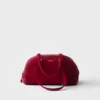 Bolso Prada Bowling mediano de gamuza Bolso Prada Bowling mediano de gamuza