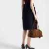 Bolso Prada Bowling mediano de gamuza Bolso Prada Bowling mediano de gamuza