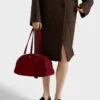 Bolso Prada Bowling mediano de gamuza Bolso Prada Bowling mediano de gamuza