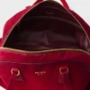 Bolso Prada Bowling mediano de gamuza Bolso Prada Bowling mediano de gamuza