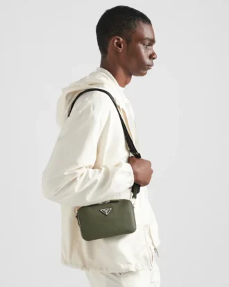 Bolso Prada Brique de piel Saffiano