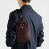 Bolso Prada Brique de piel Saffiano Bolso Prada Brique de piel Saffiano